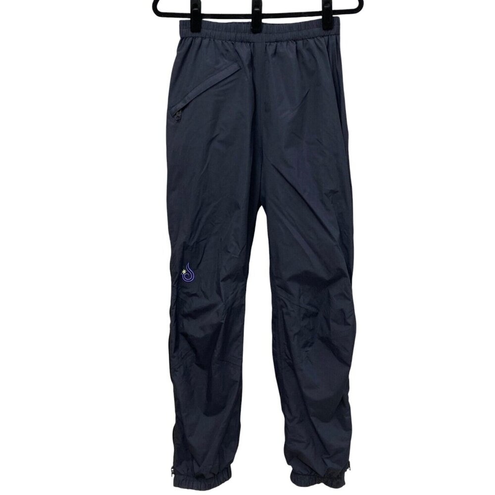 ISIS Women's Black Nylon Outdoor Pants, Size 10 Joggers Hiking Camping Sports